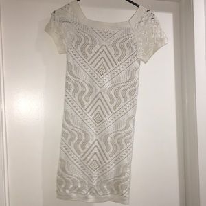 Bebe White Dress